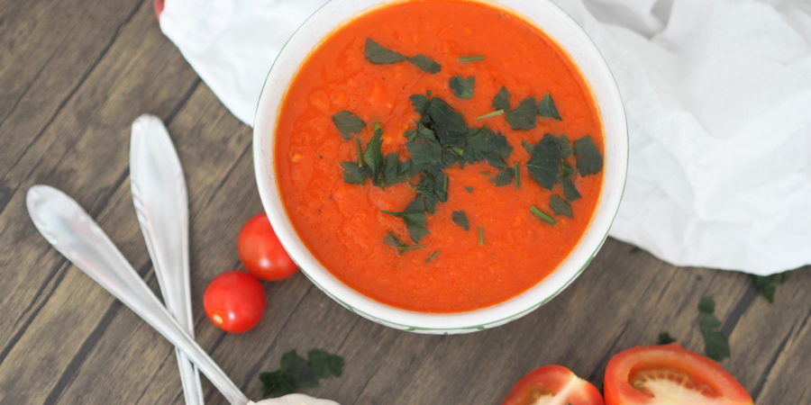 Karotten-Tomaten-Suppe